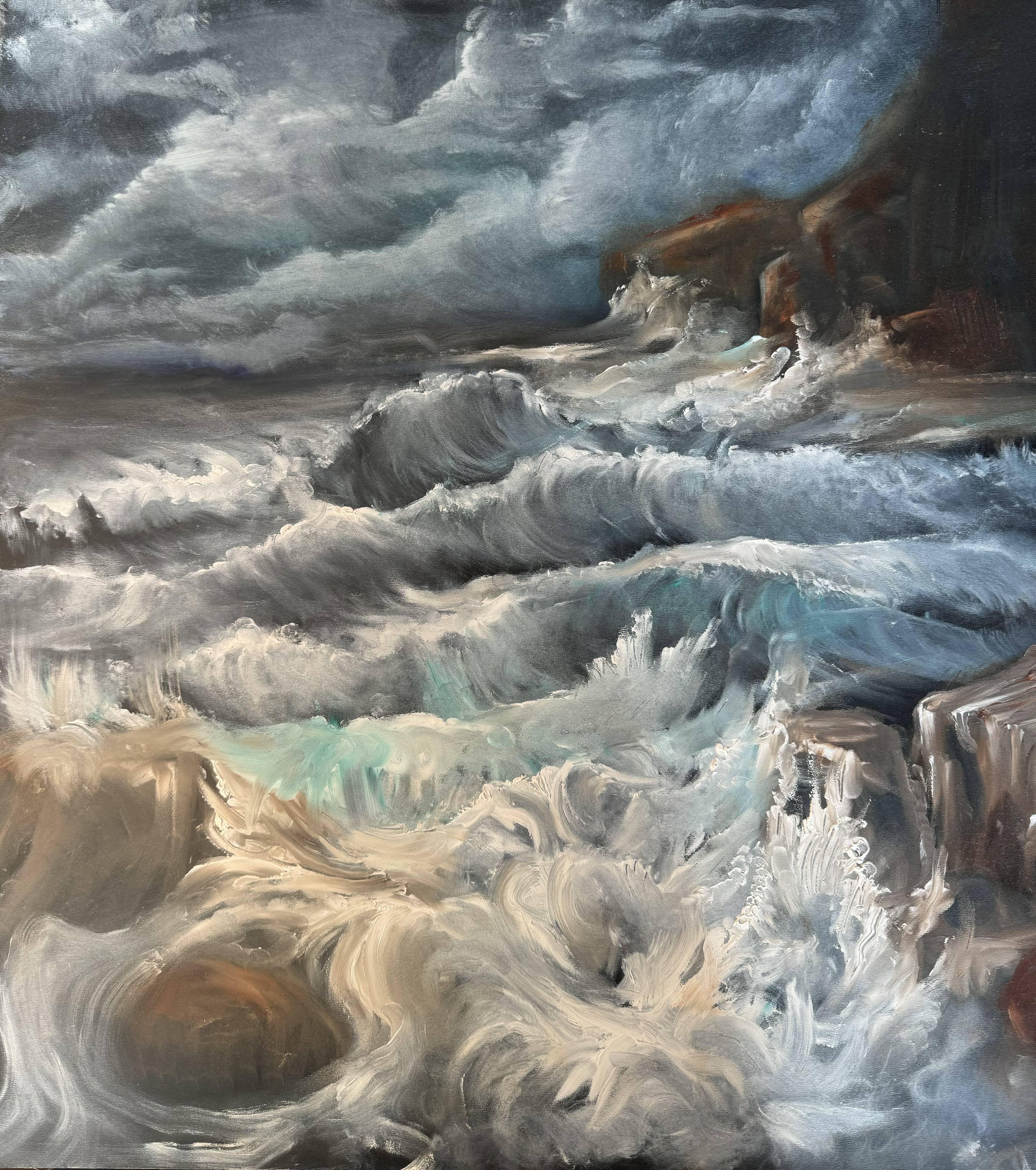 Stormy Seascape
