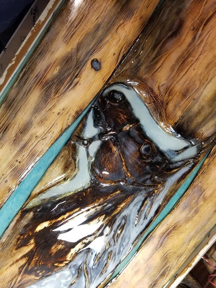 Wooden Horse Carving